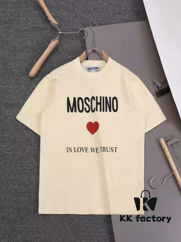 Moschino Printed T-Shirt, New Arrival, Minimalist Fashion Design, Premium Cotton Fabric