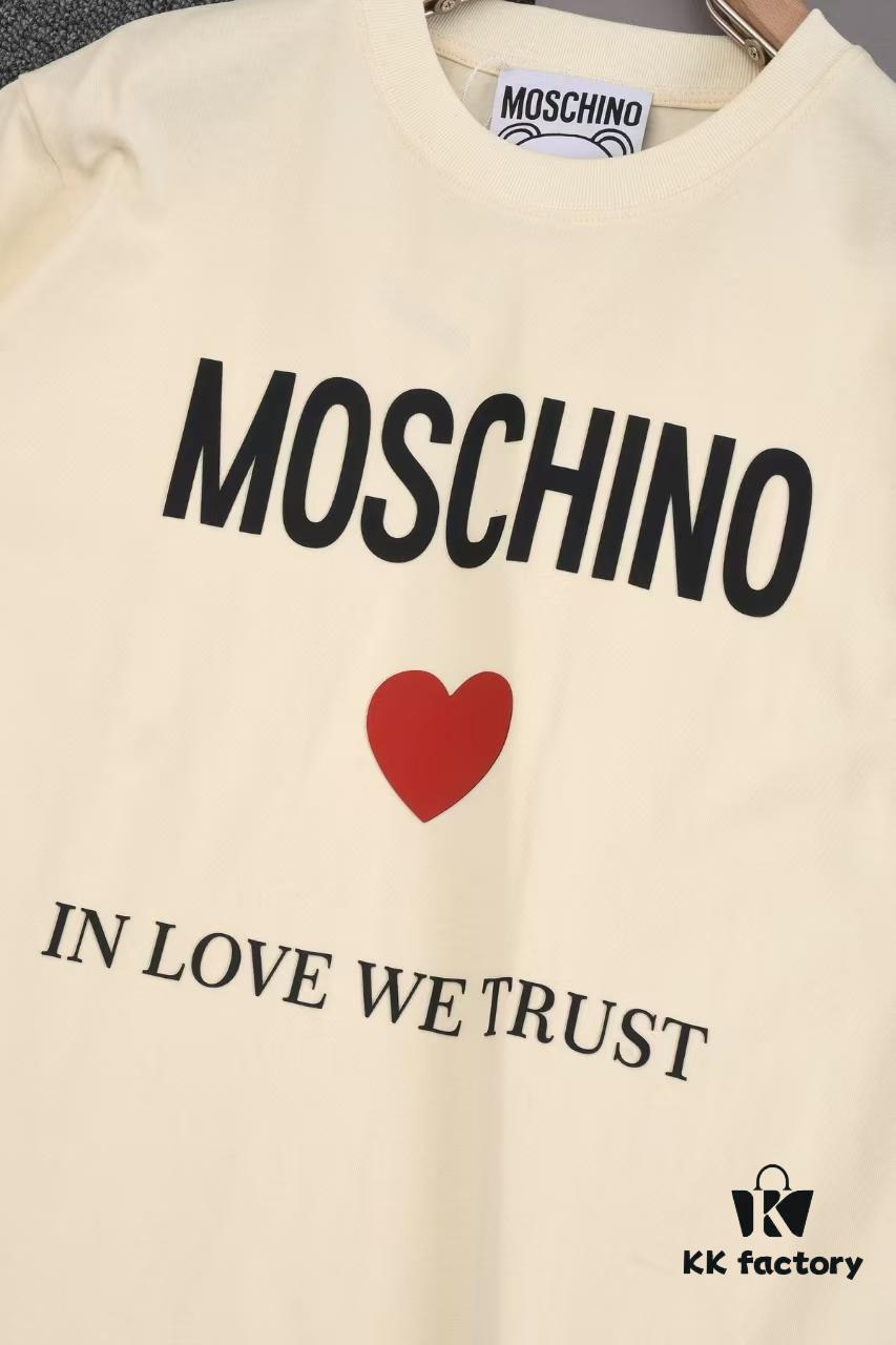 Moschino Printed T-Shirt, New Arrival, Minimalist Fashion Design, Premium Cotton Fabric