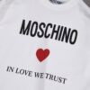 Moschino Printed T-Shirt, New Arrival, Minimalist Fashion Design, Premium Quality, Pre-washed 260g Pure Cotton Fabric, Unisex Style