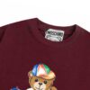 Moschino 2025 New Arrival Cute Collection Rainbow Bear Letter Logo Unisex Short Sleeve T-Shirt