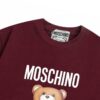 Moschino 2025 New Arrival Cute Series Tailor Bear Letter Logo Unisex Short Sleeve T-Shirt