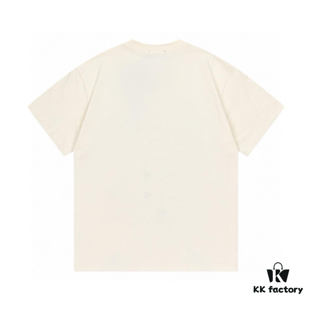 Moschino 2025 New Arrival Cute Series Tailor Bear Letter Logo Unisex Short Sleeve T-Shirt