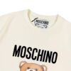 Moschino 2025 New Arrival Cute Series Tailor Bear Letter Logo Unisex Short Sleeve T-Shirt