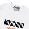 Moschino 2025 New Arrival Cute Series Tailor Bear Letter Logo Unisex Short Sleeve T-Shirt