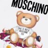 Moschino 2025 New Arrival Cute Series Tailor Bear Letter Logo Unisex Short Sleeve T-Shirt