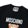 Moschino 2025 New Arrival Cute Series Tailor Bear Letter Logo Unisex Short Sleeve T-Shirt