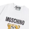 Moschino 2025 New Arrival Cute Collection Doll Letter Logo Unisex Short Sleeve T-Shirt