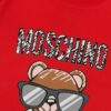 Moschino 2025 New Arrival Cute Series Sunglasses Bear Letter Logo Unisex Short Sleeve T-Shirt