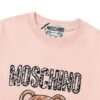 Moschino 2025 New Arrival Cute Series Sunglasses Bear Letter Logo Unisex Short Sleeve T-Shirt