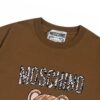 Moschino 2025 New Arrival Cute Series Sunglasses Bear Letter Logo Unisex Short Sleeve T-Shirt