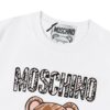 Moschino 2025 New Arrival Cute Series Sunglasses Bear Letter Logo Unisex Short Sleeve T-Shirt
