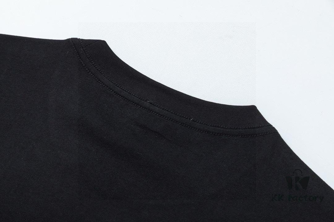 Moschino 2025 New Arrival Super Cute Series Sunglasses Bear Letter Logo Unisex Short Sleeve T-Shirt