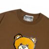 Moschino 2025 New Arrival Super Cute Series 3D Bear Letter Logo Unisex Short Sleeve T-Shirt
