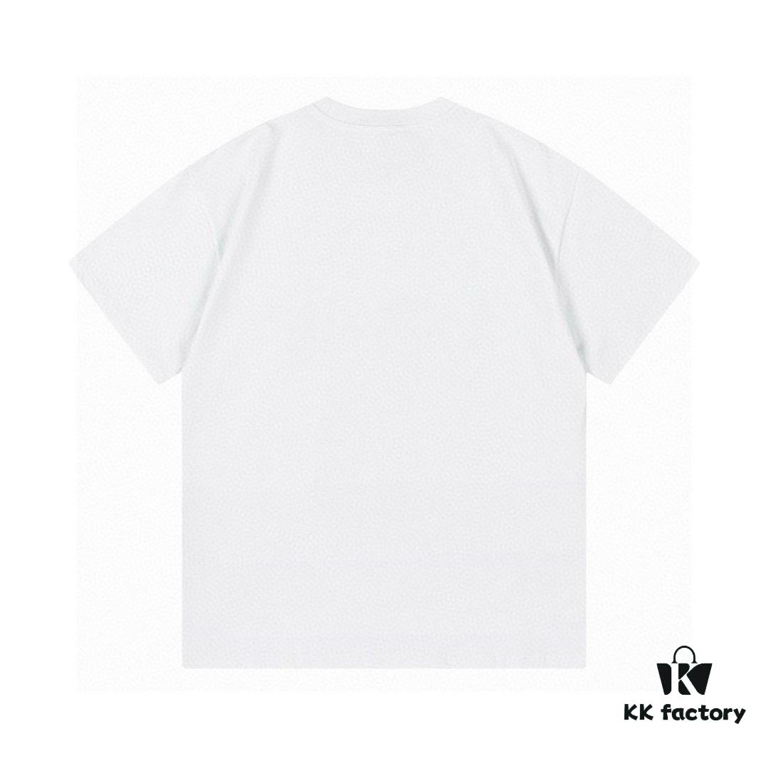 Moschino 2025 New Arrival Super Cute Series 3D Bear Letter Logo Unisex Short Sleeve T-Shirt