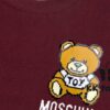 Moschino 2025 New Arrival Cute Mosaic Bear Letter Logo Unisex Short Sleeve T-Shirt
