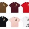 Moschino 2025 New Arrival Cute Series Mosaic Bear Letter Logo Unisex Short Sleeve T-Shirt