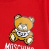 Moschino 2025 New Arrival Cute Series Mosaic Bear Letter Logo Unisex Short Sleeve T-Shirt