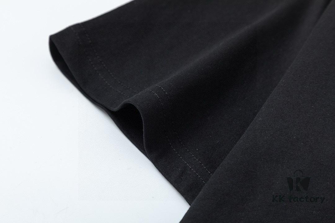 Moschino 2025 New Arrival Cute Collection Mosaic Bear Letter Logo Unisex Short Sleeve T-Shirt