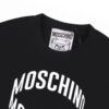 Moschino 2025 New Arrival 3D Letter Logo Unisex Short Sleeve T-Shirt