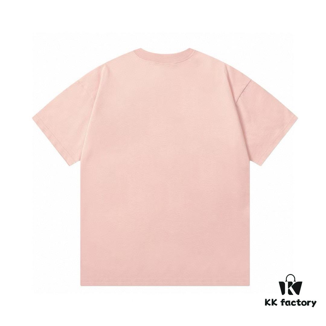 Moschino 2025 New Arrival Teddy Bear 🐻 Letter Logo Unisex Short Sleeve T-Shirt