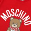 Moschino 2025 New Arrival Teddy Bear 🐻 Letter Logo Unisex Short Sleeve T-Shirt