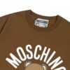 Moschino 2025 New Arrival Teddy Bear 🐻 Letter Logo Unisex Short Sleeve T-Shirt