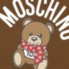 Moschino 2025 New Arrival Teddy Bear 🐻 Letter Logo Unisex Short Sleeve T-Shirt