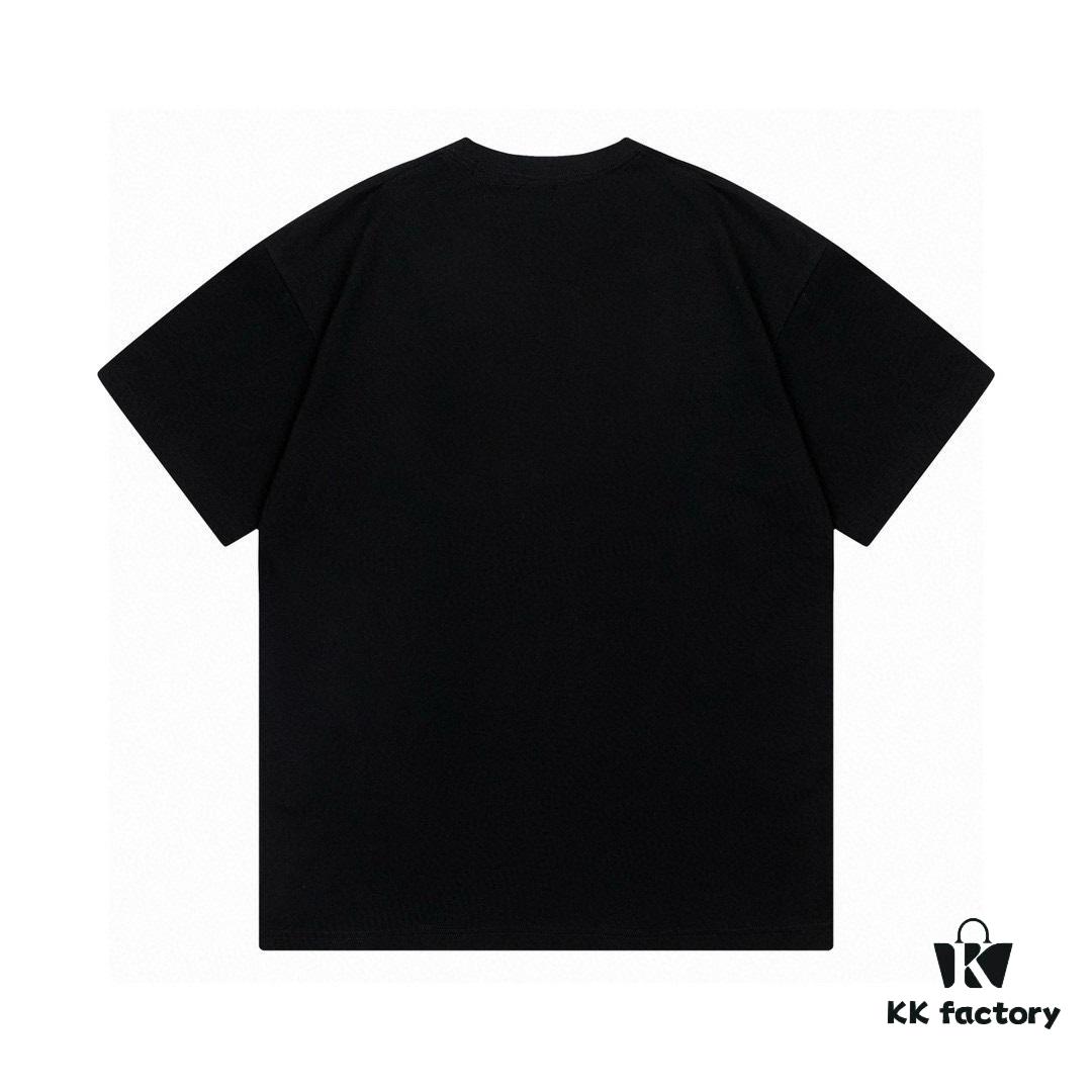 Moschino 2025 New Arrival Teddy Bear 🐻 Letter Logo Unisex Short Sleeve T-Shirt