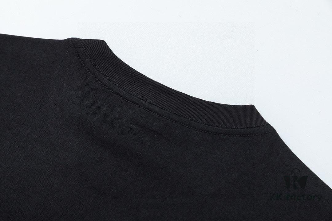 Moschino 2025 New Arrival Teddy Bear 🐻 Letter Logo Unisex Short Sleeve T-Shirt