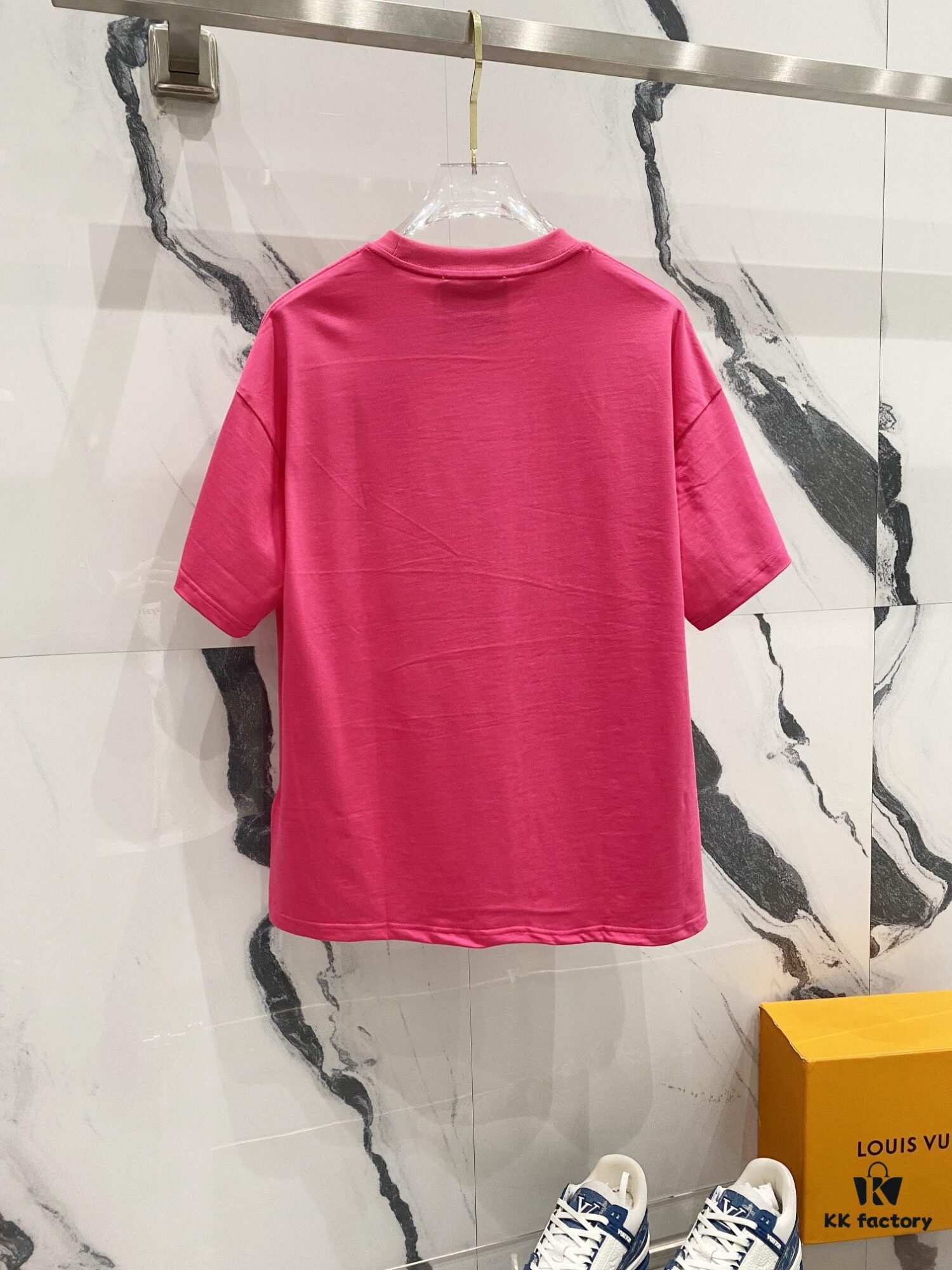 MOSCHINO Bear Print 260g Crew Neck Short Sleeve T-Shirt