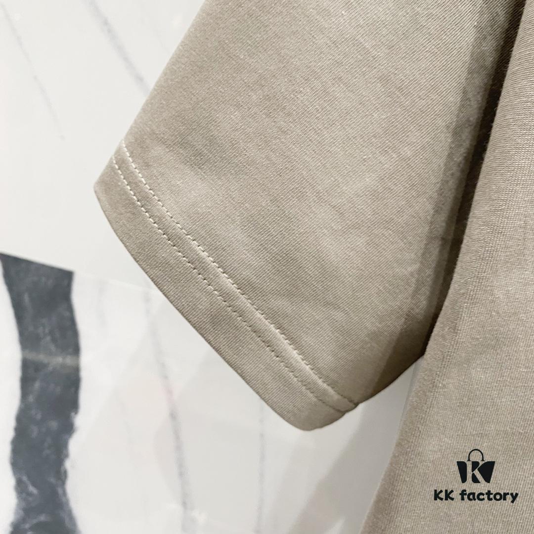 MOSCHINO Bear Logo Print Crew Neck Short Sleeve T-Shirt 260g