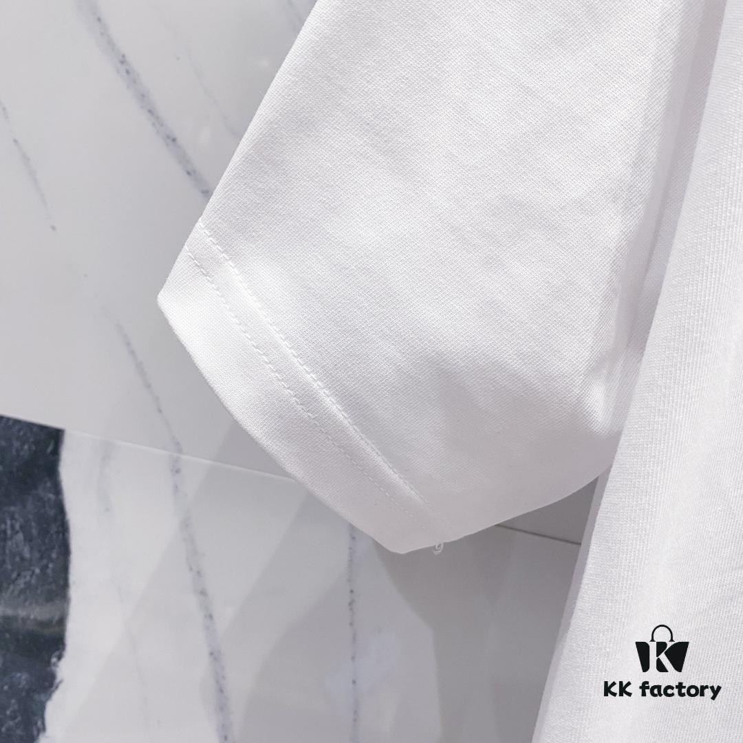 MOSCHINO Bear Logo 260g Crew Neck Short Sleeve T-Shirt