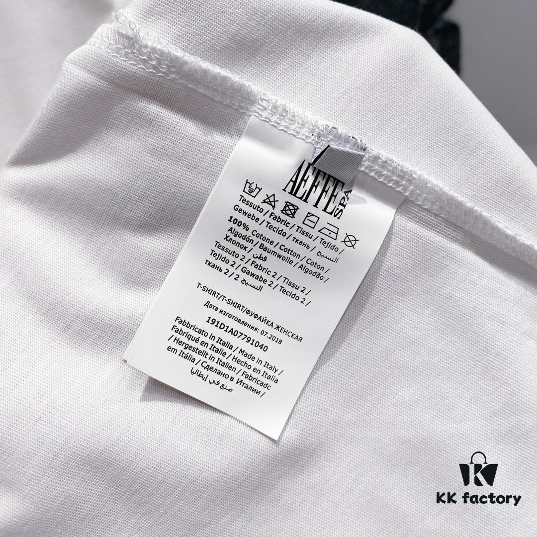 MOSCHINO Bear Logo 260g Crew Neck Short Sleeve T-Shirt