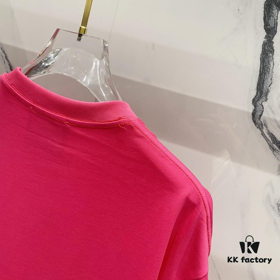 MOSCHINO Crew Neck Short Sleeve T-Shirt 260g