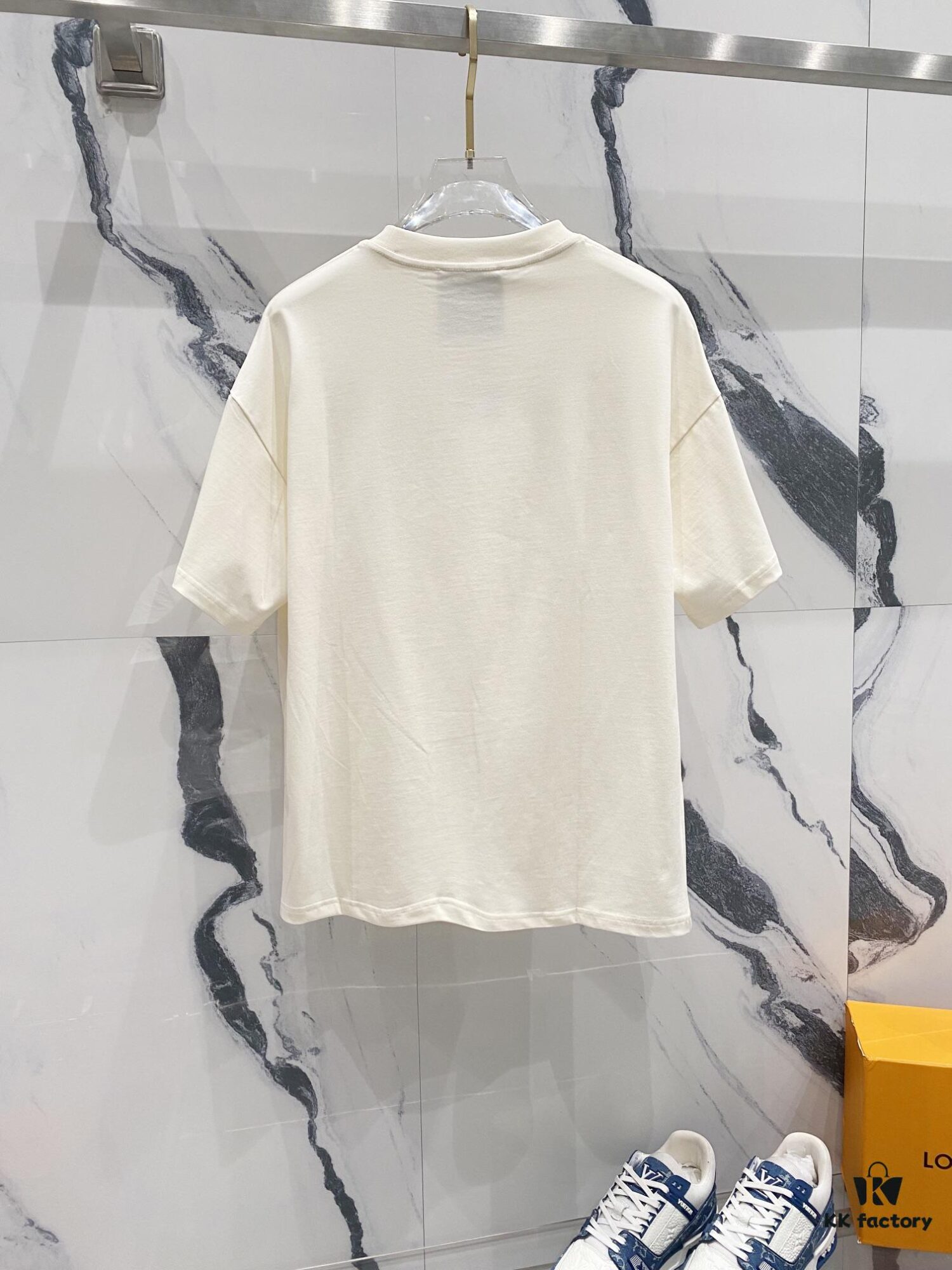 MOSCHINO Crew Neck Short Sleeve T-Shirt 260g with Brand Logo and Teddy Bear Print