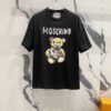 MOSCHINO Bear Logo Crew Neck Short Sleeve T-Shirt 260g