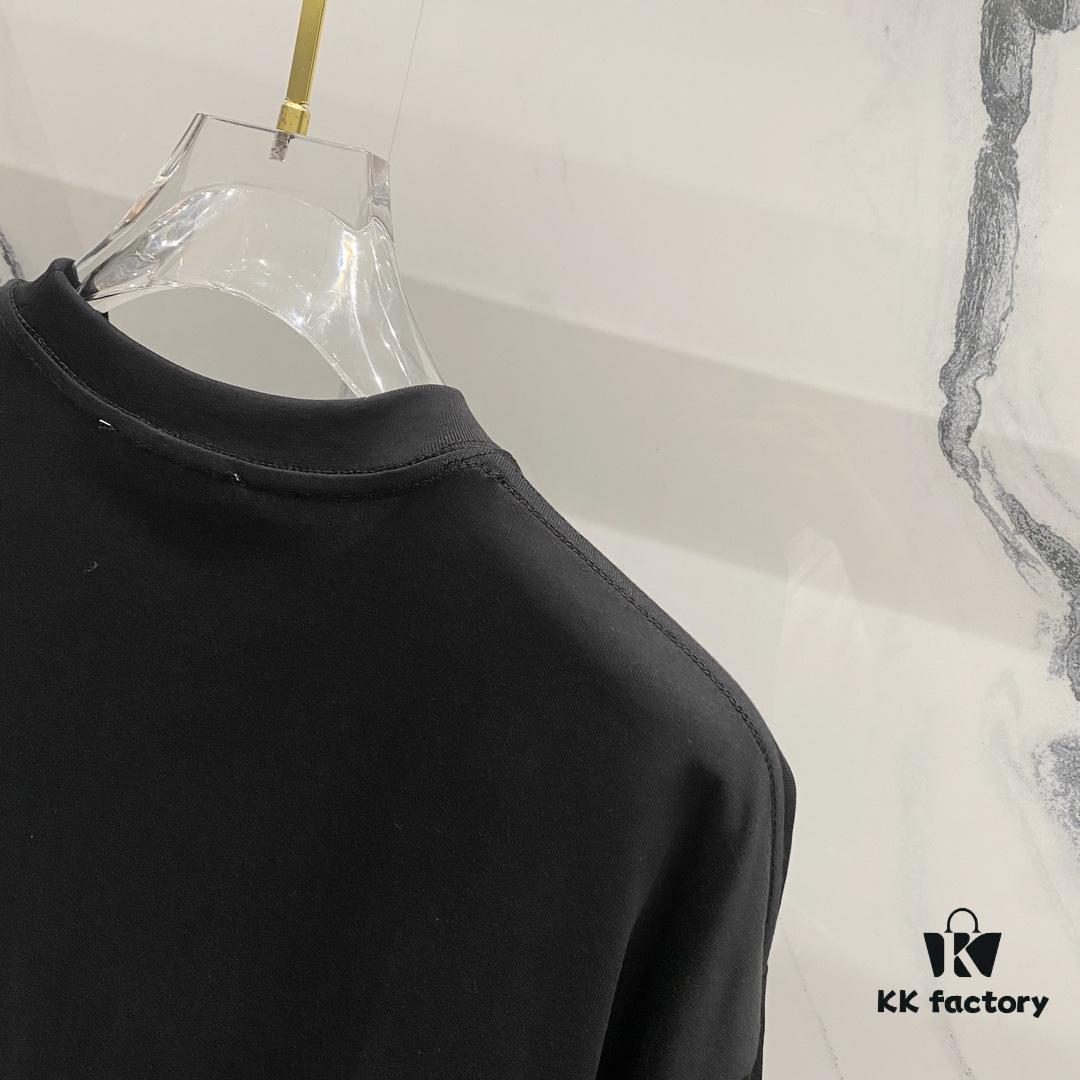 MOSCHINO Bear Logo Crew Neck Short Sleeve T-Shirt 260g