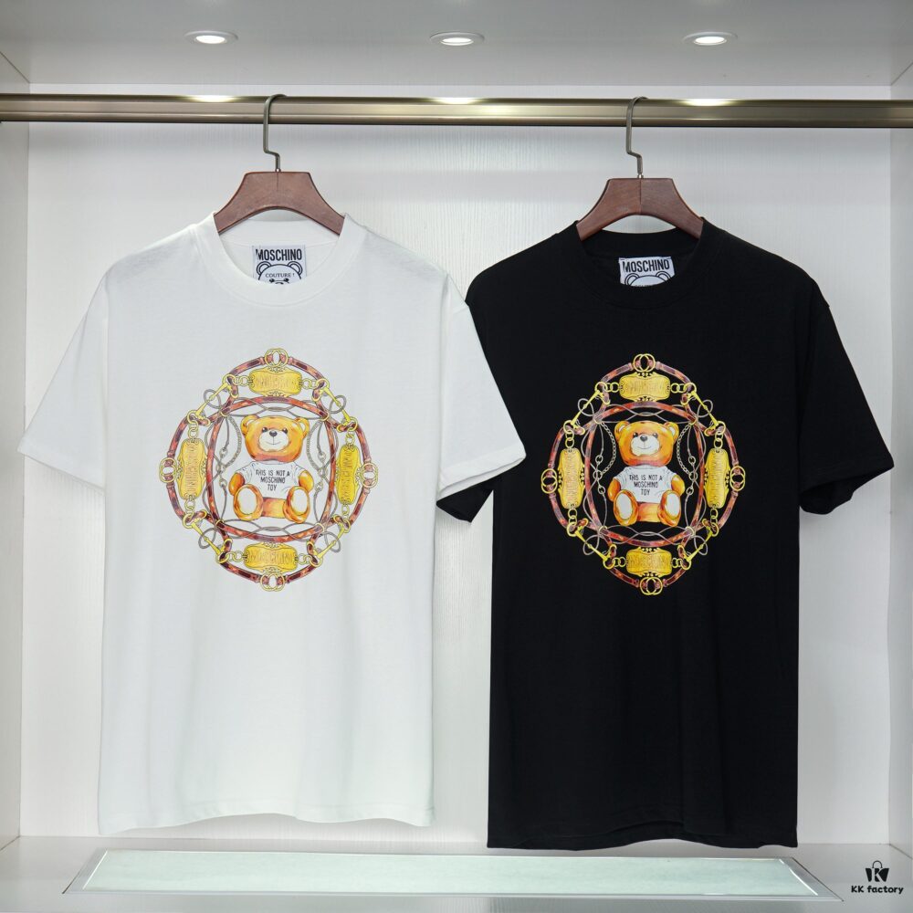 Q650#♈️ 230g Double-Ply 32s Pure Cotton Fabric Short Sleeve T-Shirt, Unisex Style, New 23 Collection