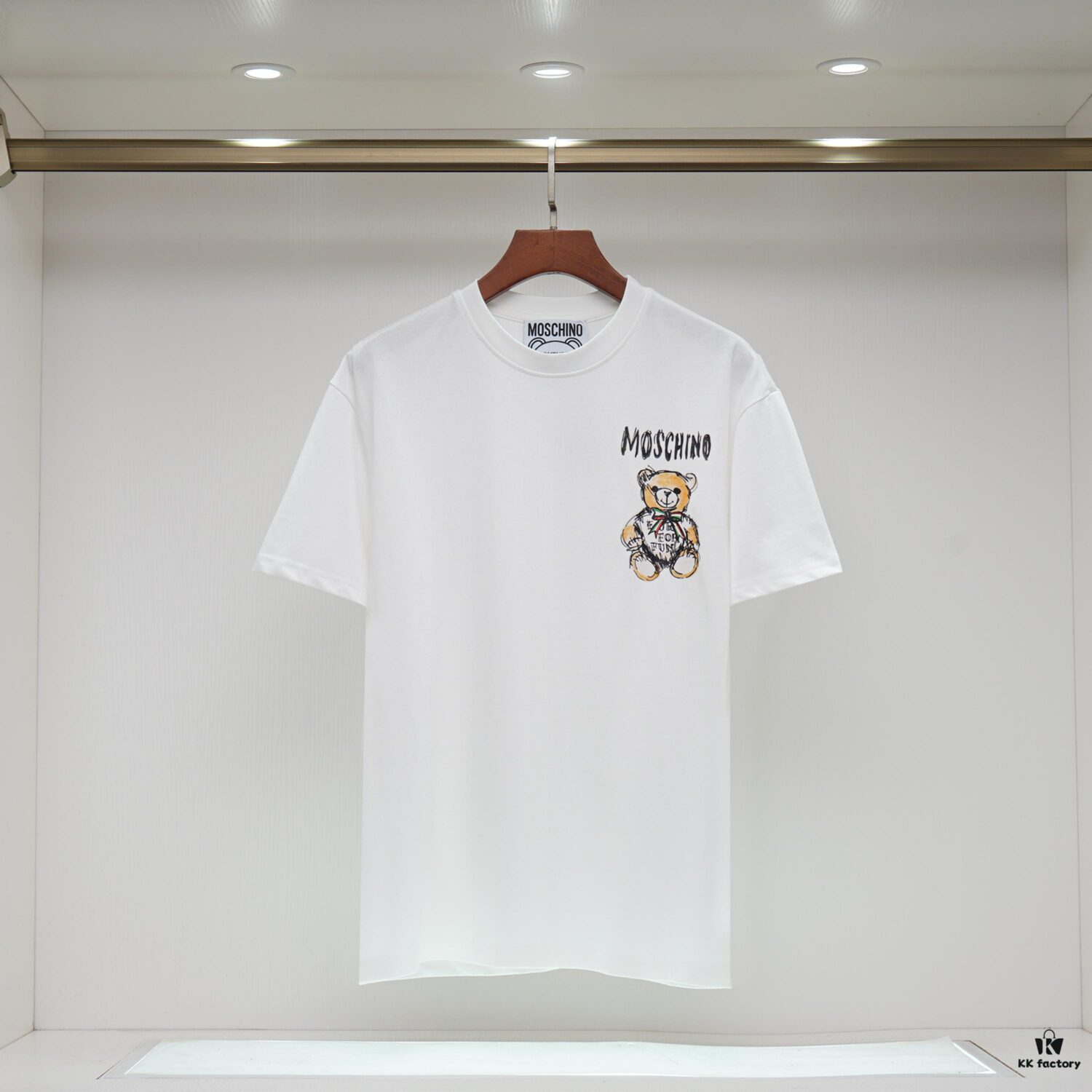 Q708 #♈️ Premium Cotton Double-Yarn 23 New Arrival 230g Double-Ply 32s Pure Cotton Fabric Short Sleeve T-Shirt Unisex Black White Pink