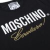 Moschino Classic Unisex Ultra-Cool Ice Ceramic Cotton Fabric Black and White S-XXL