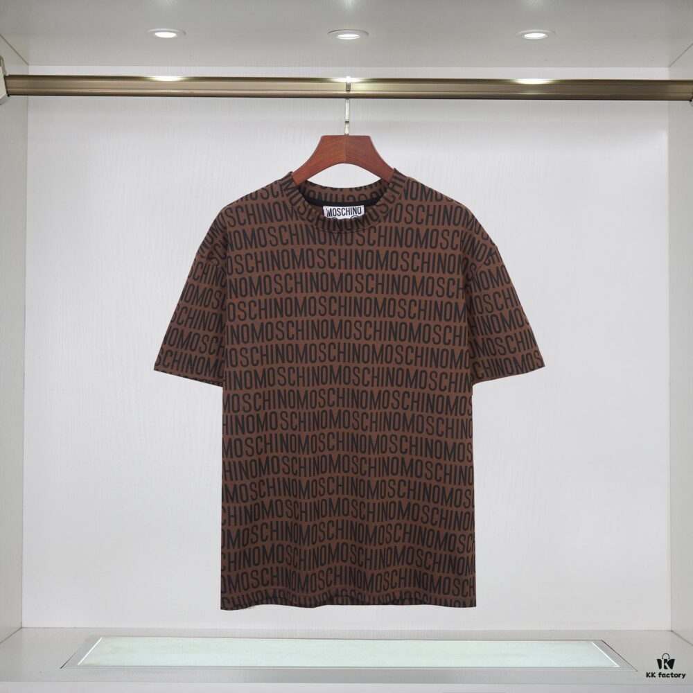 Q698#♈️ 230g Double-Yarn 32s Pure Cotton Short Sleeve T-Shirt, New 2023 Design, Unisex Style