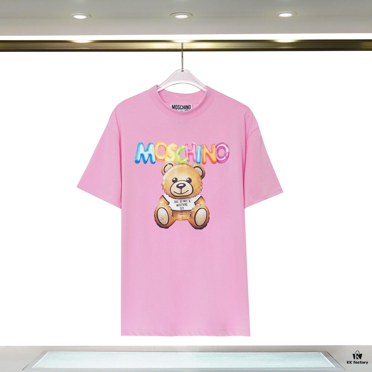 Q609#♈️ Premium Combed Double-Yarn Cotton MOSCHINO 23 Lunar New Year Limited Edition T-Shirt, 230gsm 32s Double-Ply Pure Cotton Fabric, Direct-to-Garment Printed Short-Sleeve Unisex Tee