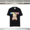 Q609#♈️ Premium Combed Double-Yarn Cotton MOSCHINO 23 Lunar New Year Limited Edition T-Shirt, 230gsm 32s Double-Ply Pure Cotton Fabric, Direct-to-Garment Printed Short-Sleeve Unisex Tee