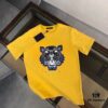 KENZO Men's Casual Short-Sleeve T-Shirt, Spring/Summer 2025 New Arrival, Premium Logo Embroidery, High-End Fabric and Tailoring