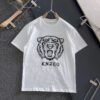 KENZO 2025 Latest Print Short Sleeve T-Shirt, High-Quality Cabinet Original Order, Top-Grade Craftsmanship with Imported Fabric