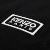 KENZO KZ 25 Early Spring New Arrival Black Label White Embroidered Letter Short Sleeve T-Shirt