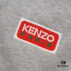 KENZO KZ 23FW Square Logo Hooded Zip-Up Sweatshirt