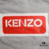 KENZO KZ 23FW Square Logo Hooded Zip-Up Sweatshirt