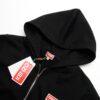 KENZO KZ 24 FW Square Logo Hooded Zip-Up Sweatshirt