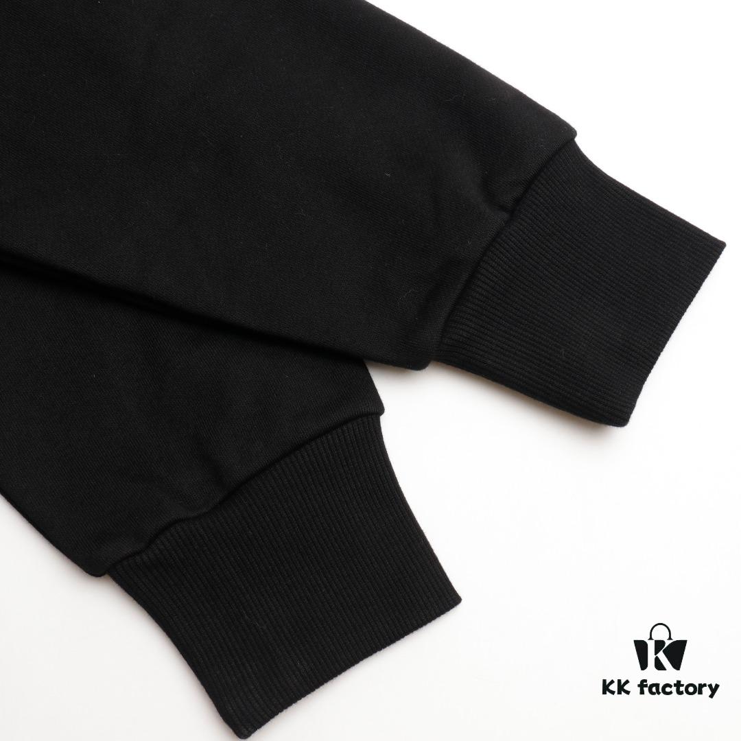 KENZO KZ 24 FW Square Logo Hooded Zip-Up Sweatshirt